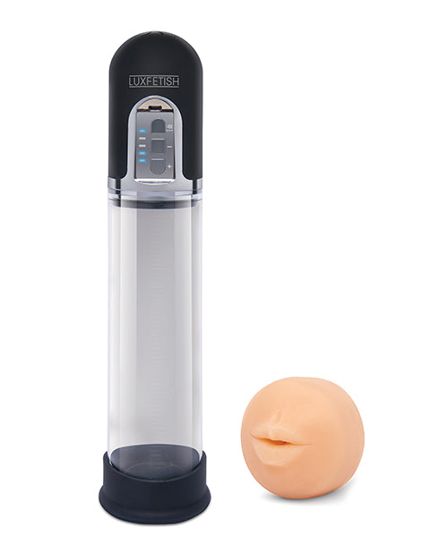 Lux Fetish Lux Fetish 2-in-1 Blowjob Sucker & Penis Enlarger Pump - Image 2
