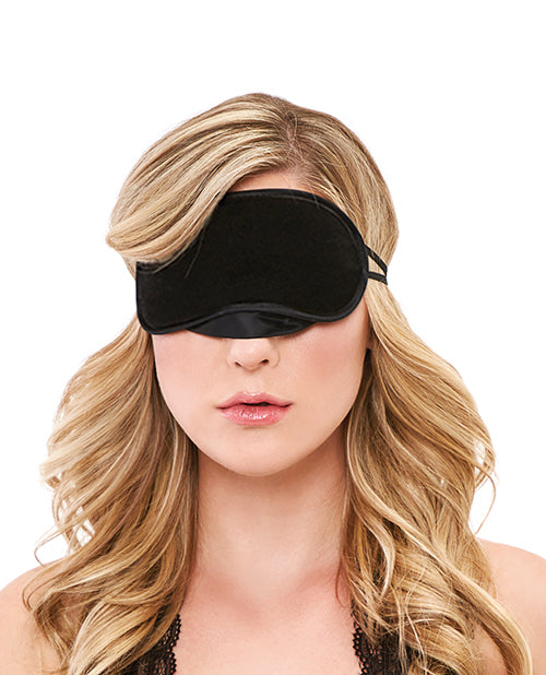 Lux Lux Fetish Peek a Boo Love Mask - Black - Image 2