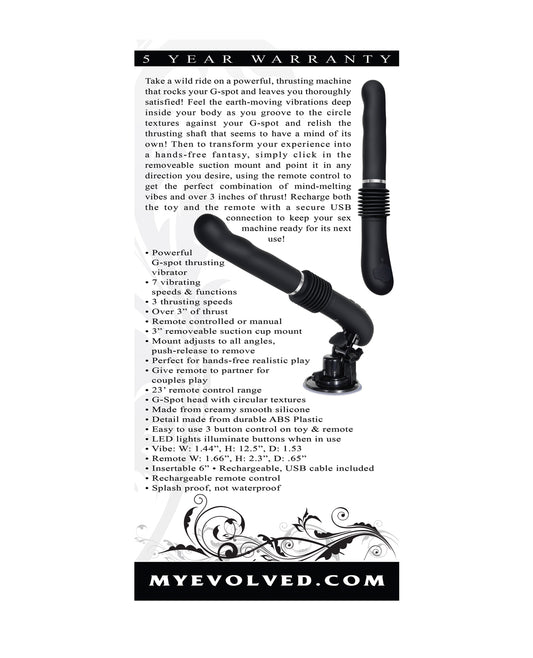 Evolved Evolved G Force Thruster - Black - Image 2