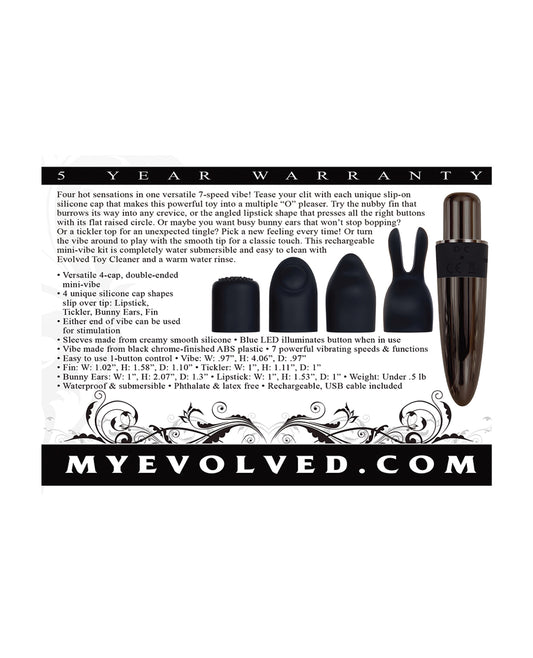 Evolved Evolved Tiny Treasures 5 Piece Silicone Kit - Image 2