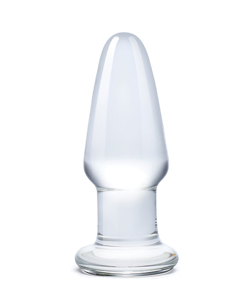 Glas Glas 3.5" Butt Plug - Clear - Image 2