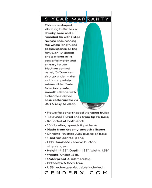 Gender X Gender X O-Cone - Teal - Image 2
