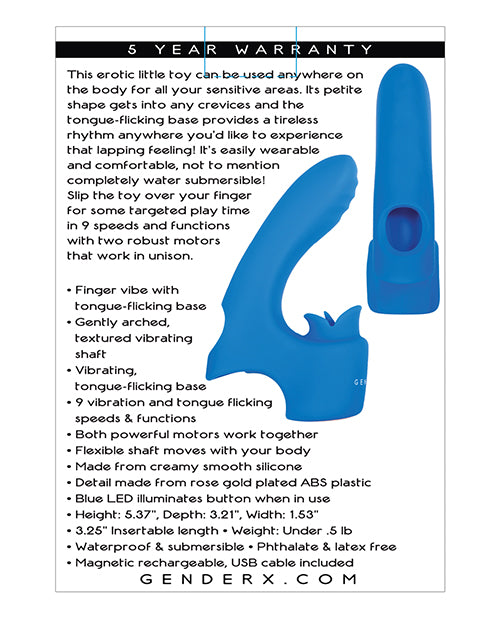 Gender X Gender X Flick It - Blue - Image 2