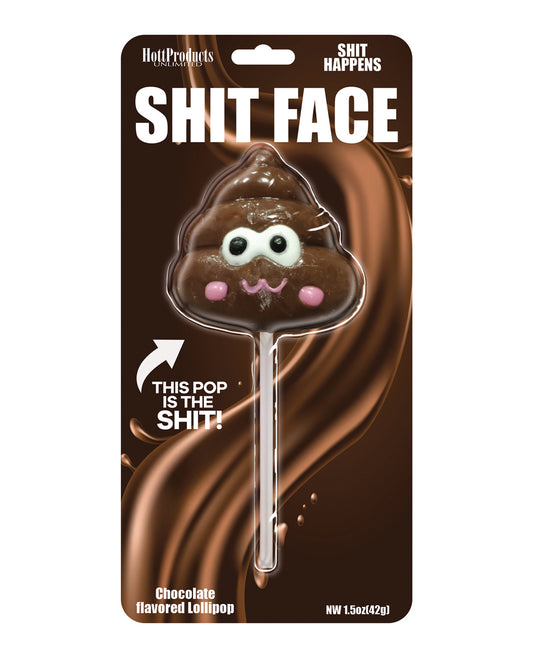 Hott Products Shit Face Chocolate Flavored Poop Pop - Image 2