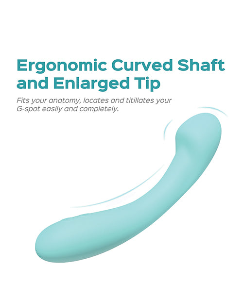 Honey Play Box Delyte G-Spot Vibrator - Mint Green - Image 2