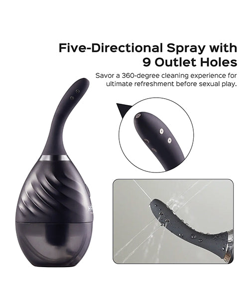 Honey Play Box Bulby Auto Spray Anal Douche System - Black - Image 2
