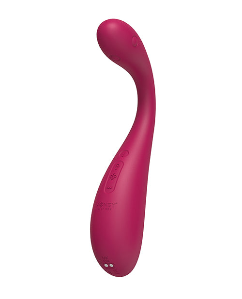 Puff App-Controlled Inflatable Kegel Ball - Dark Red - Image 2