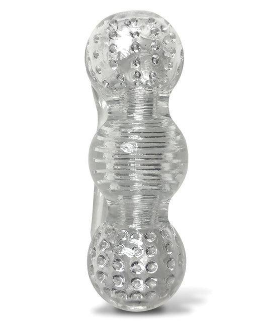 The 9s The 9's Clear Stroke Threeway Masturbator - Image 2