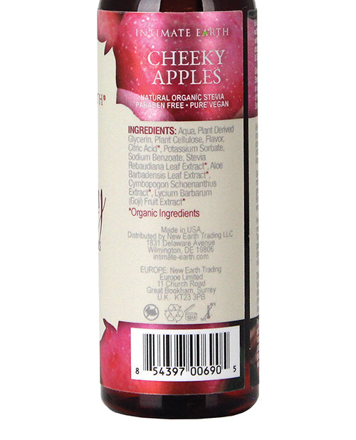 Intimate Earth Intimate Earth Natural Flavors Glide - 60 ml Cheeky Apples - Image 2