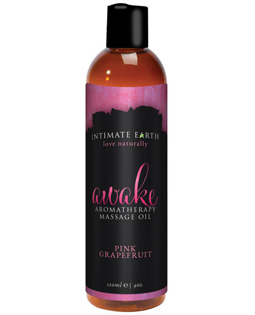 Intimate Earth Intimate Earth Awake Massage Oil - 120 ml Pink Grapefruit - Image 2