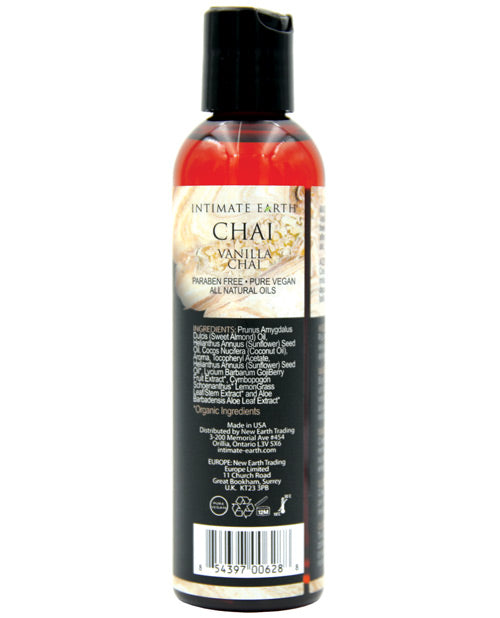 Intimate Earth Intimate Earth Chai Massage Oil - 120 ml Vanilla & Chai - Image 2