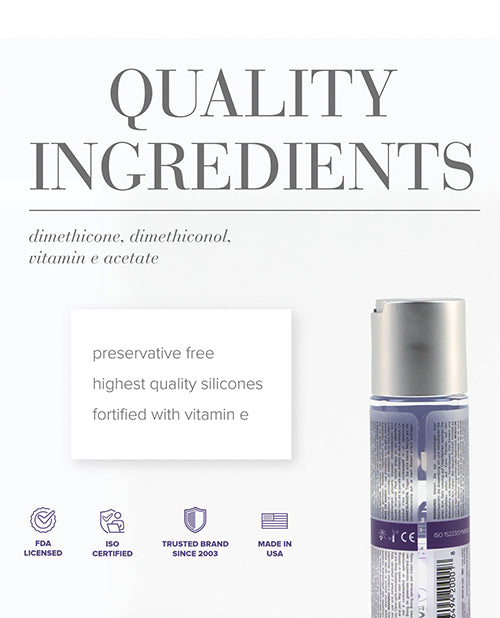 JO JO Xtra Silky Thin Silicone - Original Lubricant 2 oz - Image 2
