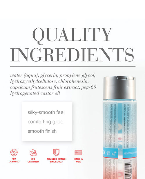 JO H2O - Warming Lubricant 8 oz - Image 2
