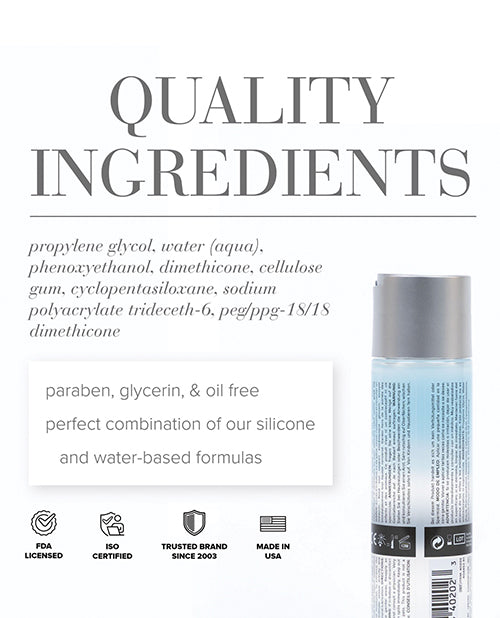 JO Hybrid JO Classic Hybrid - Original Lubricant 4 oz - Image 2