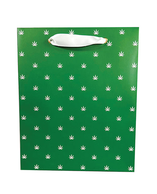 Kush Kards Polka Pot Gift Bag - Green/White - Image 2