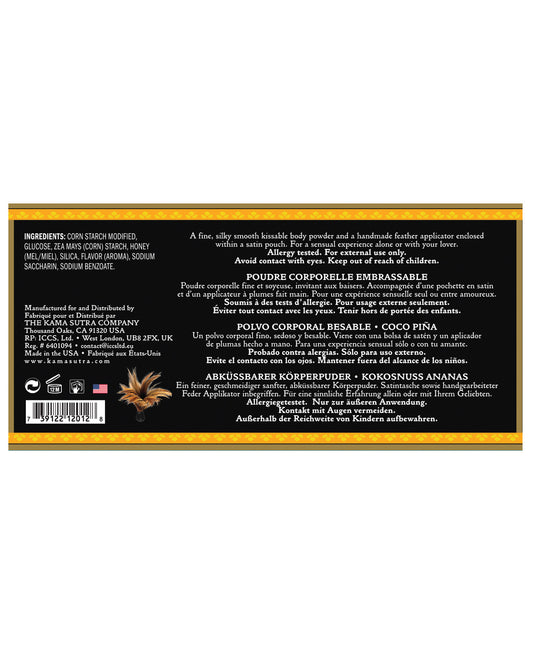 Kama Sutra Honey Dust - 6 oz Coconut Pineapple (2)