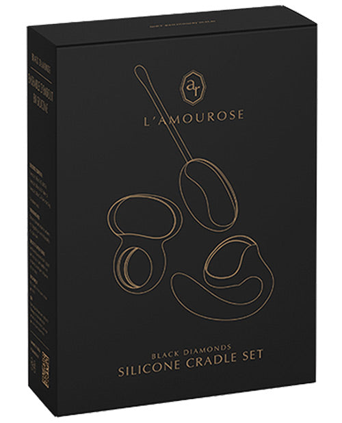 Lamourose Lamourose Paramour Silicone Cradles - Black - Image 2