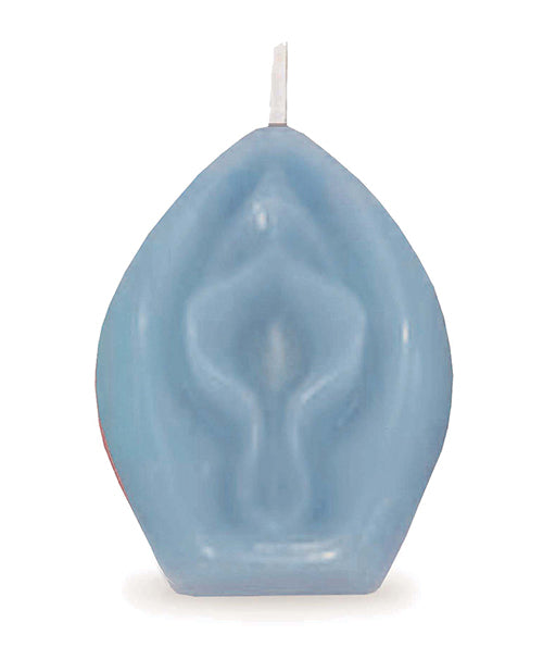 Little Genie Eden's Vagina Candle - Blue - Vanilla - Image 2