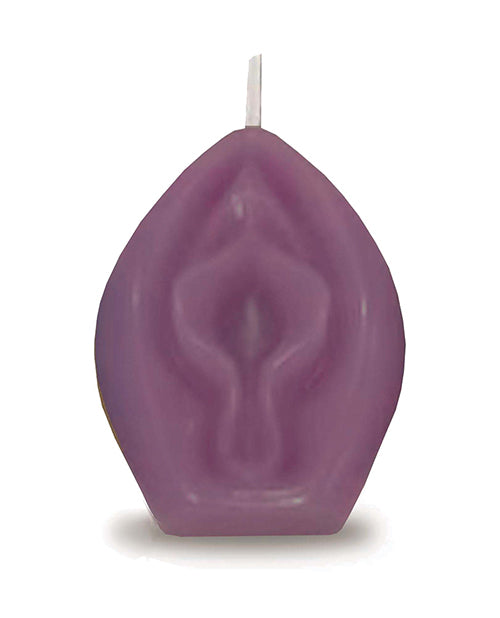 Little Genie Eden's Vagina Candle - Purple - Vanilla - Image 2