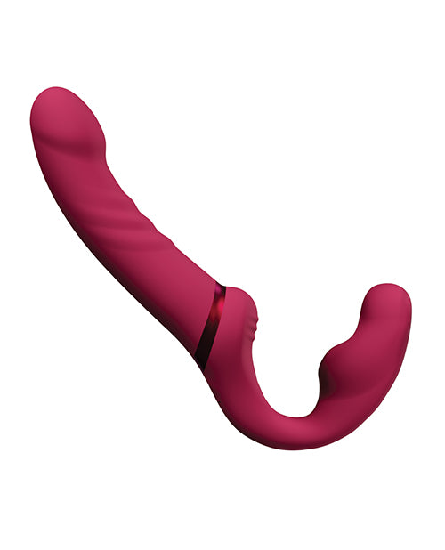 Lovense Lovense Lapis Vibrating Strapless Strap On - Pink - Image 2