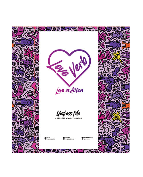 Love Verb Love Verb Undress Me Copper-Infused Wand - Lilac - Image 2
