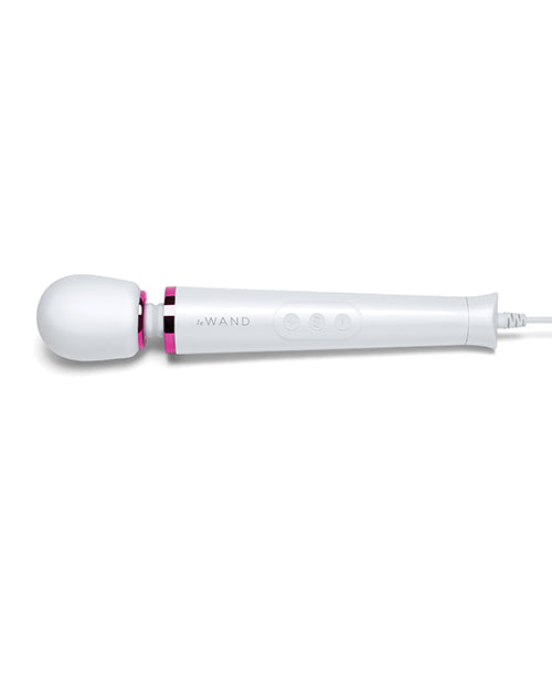 Le Wand Le Wand Powerful Petite Plug-In Vibrating Massager - White - Image 2