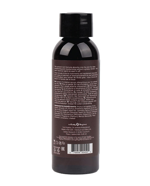 Earthly Body Earthly Body Massage & Body Oil - 2 oz Dreamsicle - Image 2