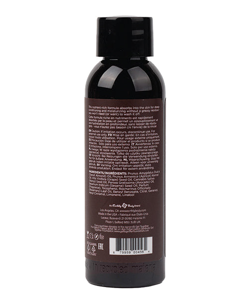 Earthly Body Earthly Body Massage & Body Oil - 2 oz Naked in the Woods - Image 2