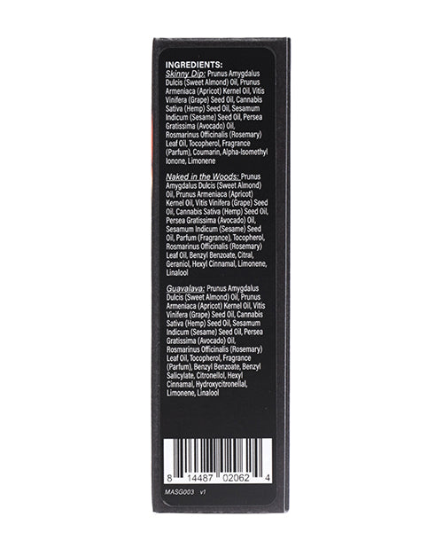 Earthly Body Earthly Body Massage Oil Gift Set - 2 oz Skinny Dip, Naked in the Woods & Guavalava - Image 2