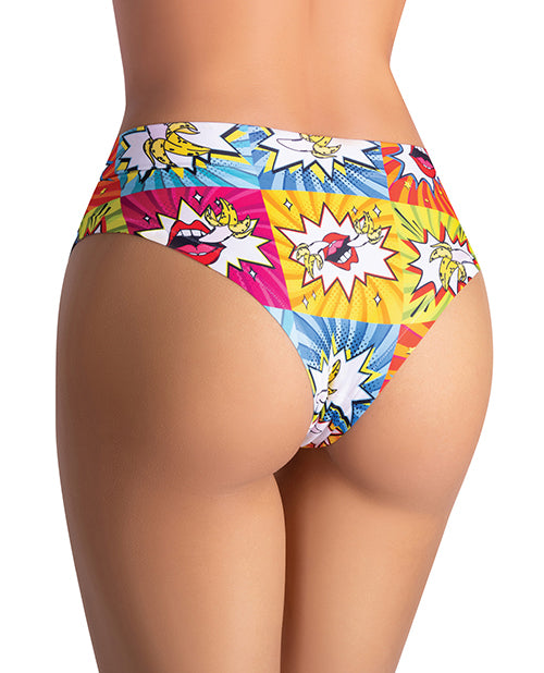 Mememe Mememe Comics Curious Girl Printed Slip LG - Image 2