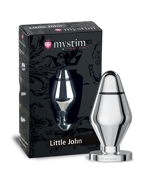 Mystim Mystim Little John Buttplug Small Aluminum - Silver - Image 2