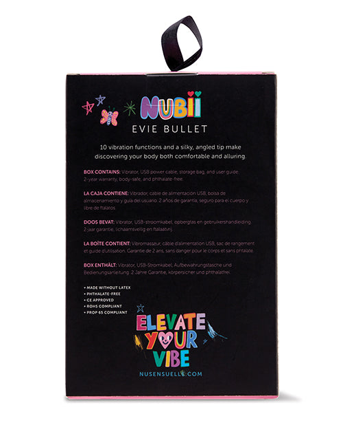 Nu Sensuelle Nu Sensuelle Nubii Evie 5 Speed Bullet - Purple - Image 2