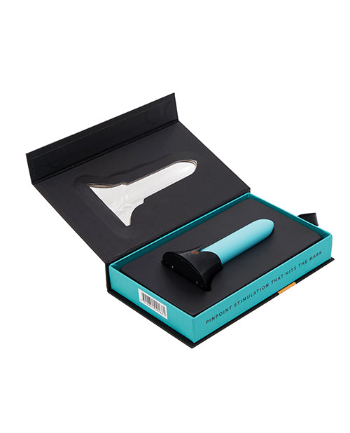 Nu Sensuelle Nu Sensuelle Point Rechargeable Bullet - Teal Blue - Image 2