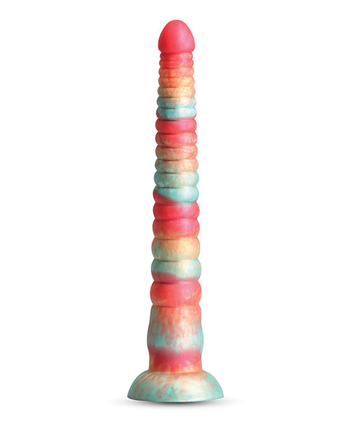 Colours Colours Stacked 12" Dildo - Red/Gold - Image 2