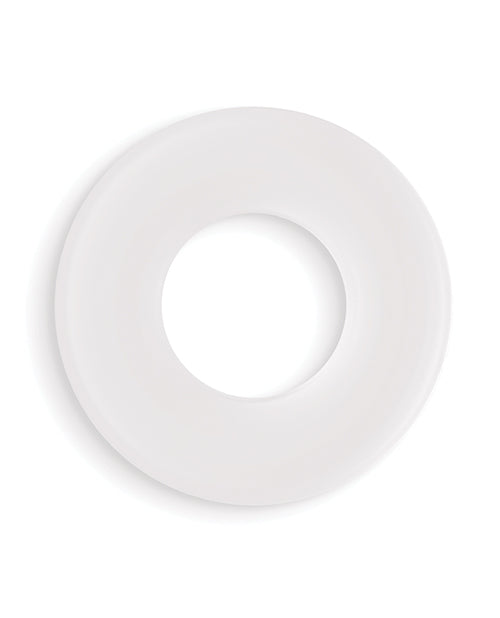 Firefly Glow in the Dark Bubble Cock Ring - Small, White - Image 2