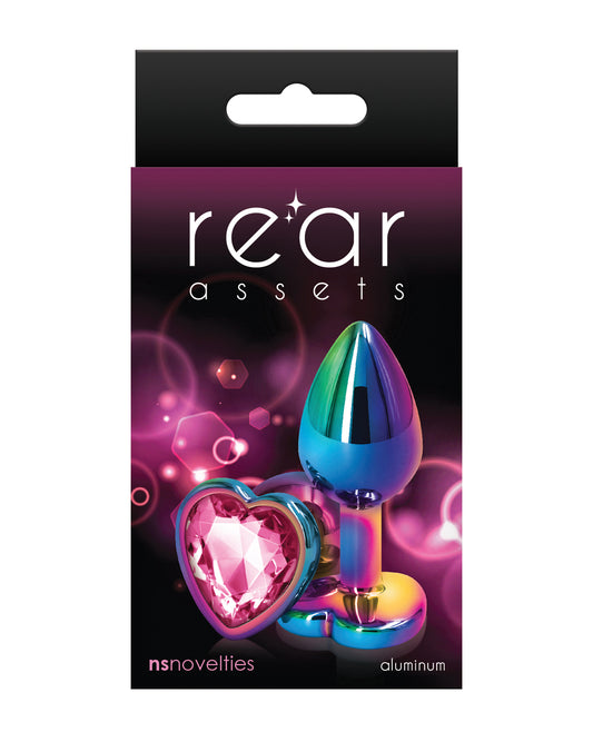 Rear Assets Rear Assets Multicolor Heart Small - Pink - Image 2