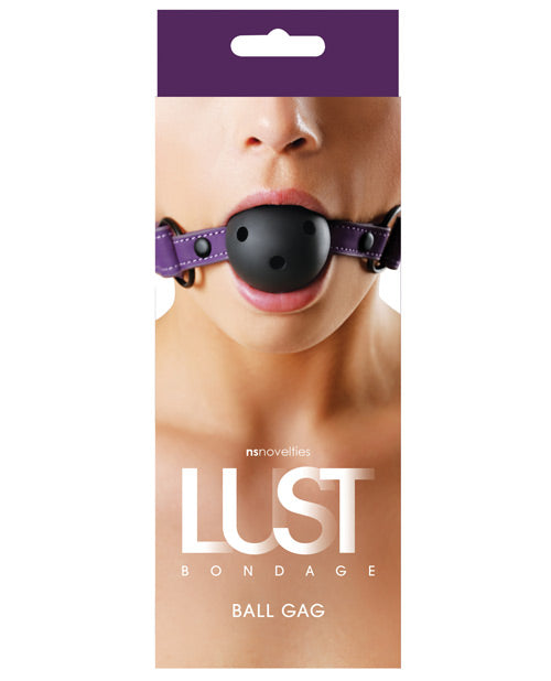 Lust Bondage Lust Bondage Ball Gag - Purple - Image 2