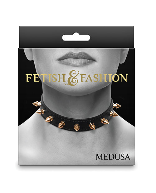 Fetish & Fashion Medusa Collar - Black - Image 2
