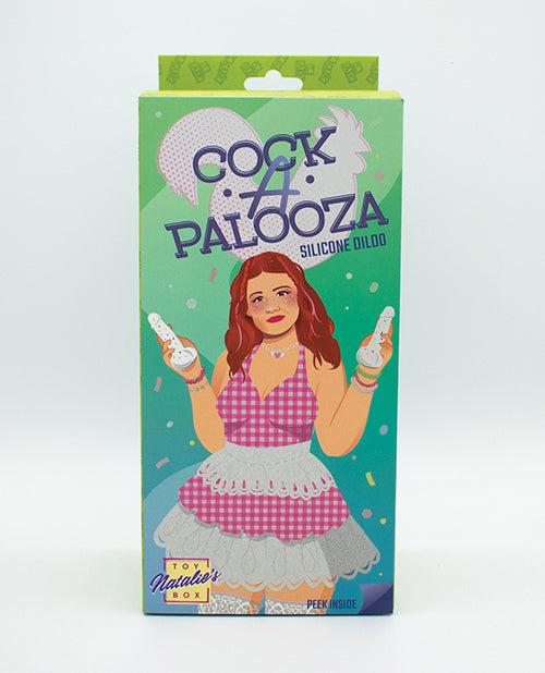 Like A Kitten Natalie's Toy Box Cock-A-Palooza Confetti Silicone Suction Dildo - Image 2