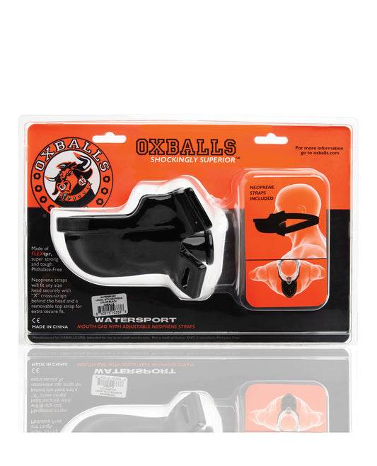 Oxballs Oxballs Watersport Strap on Gag - Black - Image 2