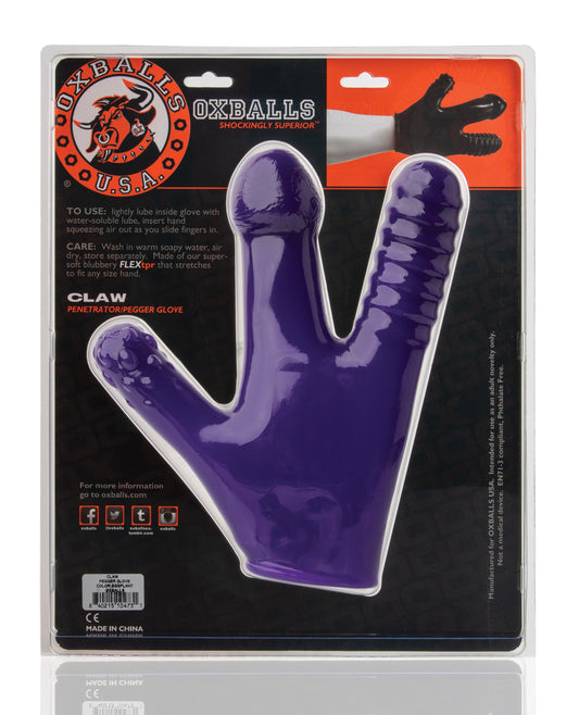 Oxballs Oxballs Claw Glove - Eggplant - Image 2