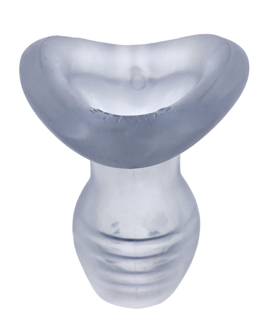 Oxballs Oxballs Glowhole 2 Hollow Buttplug w/LED Insert Large - Clear - Image 2