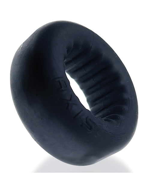 Oxballs Oxballs Axis Rib Griphold Cockring - Black Ice - Image 2