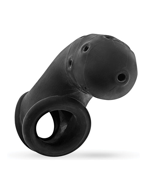 Oxballs Airlock Air-Lite Vented Chastity - Black Ice - Image 2