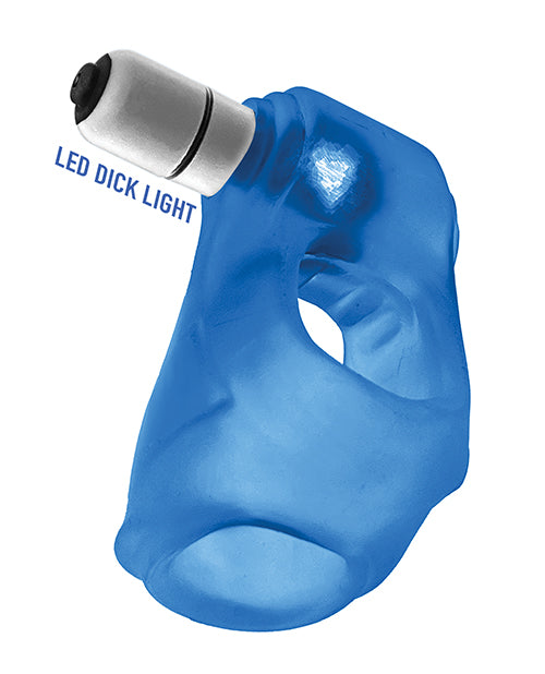 Oxballs Oxballs Glowsling Cock Sling - LED Blue Ice - Image 2