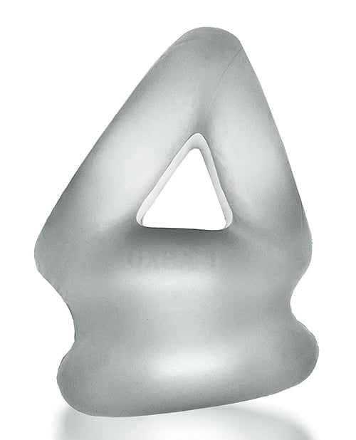 Oxballs Oxballs Tri Squeeze Cocksling & Ballstretcher - Clear Ice - Image 2