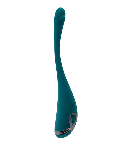 Playboy Playboy Pleasure Pinpoint Perfection Clit Stimulator - Teal - Image 2