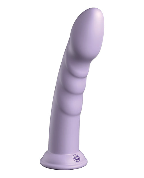 Dillio Dillio Platinum 8" Super Eight Silicone Dildo - Purple - Image 2