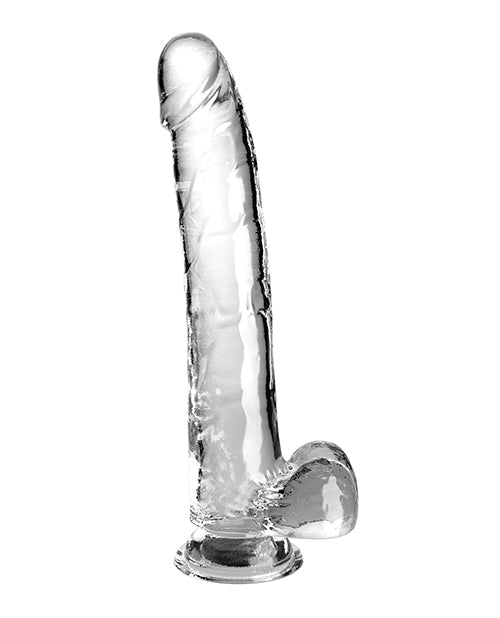 King Cock King Cock Clear 11" Cock w/Balls - Clear - Image 2