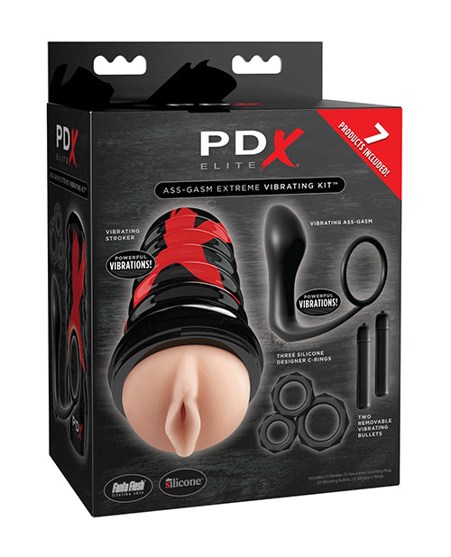 PDX Elite Pipedream Extreme Elite Ass Gasm Vibrating Kit - Image 2